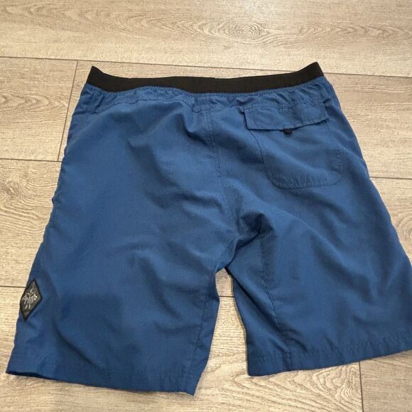 PrAna Breathe Mojo Shorts Men’s XL Blue Performance Pockets Stretch Breathable - Picture 6 of 7